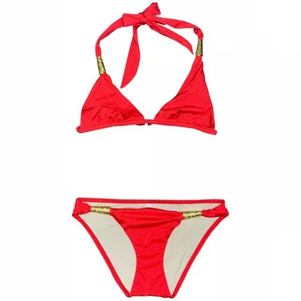 Victoria’s Secret Bikini with gold detail